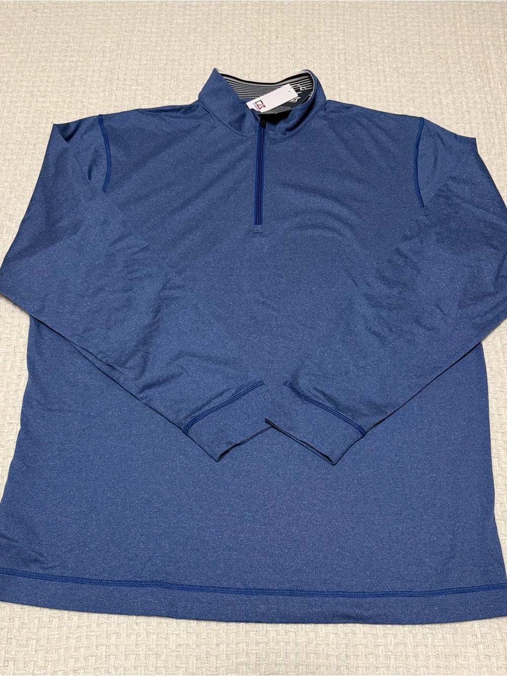 Cutter & Buck Men's Blue Topspin DryTec 1/4 Zip Pullover Size XXL
Brand New with